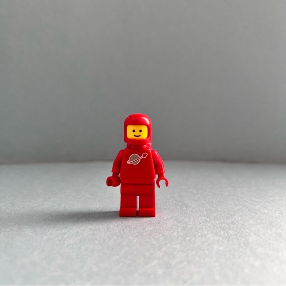 Lego | Other | Lego Space Red Classic Spaceman Minifigure | Poshmark